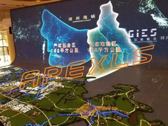 康碩展LED創意屏助力2019博鰲論壇