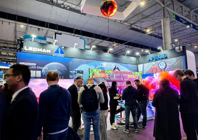 ISE2025康碩展展位現場