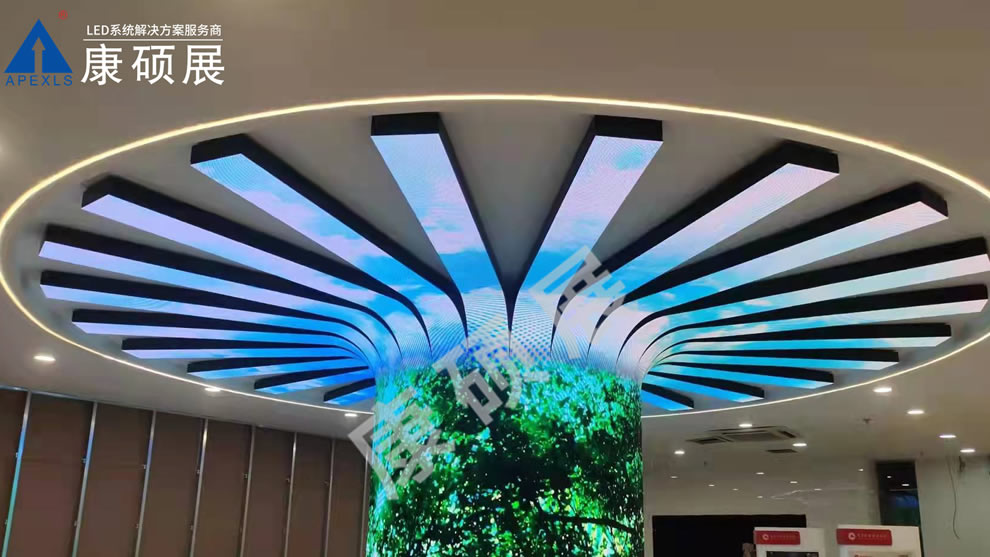 LED樹形喇叭屏