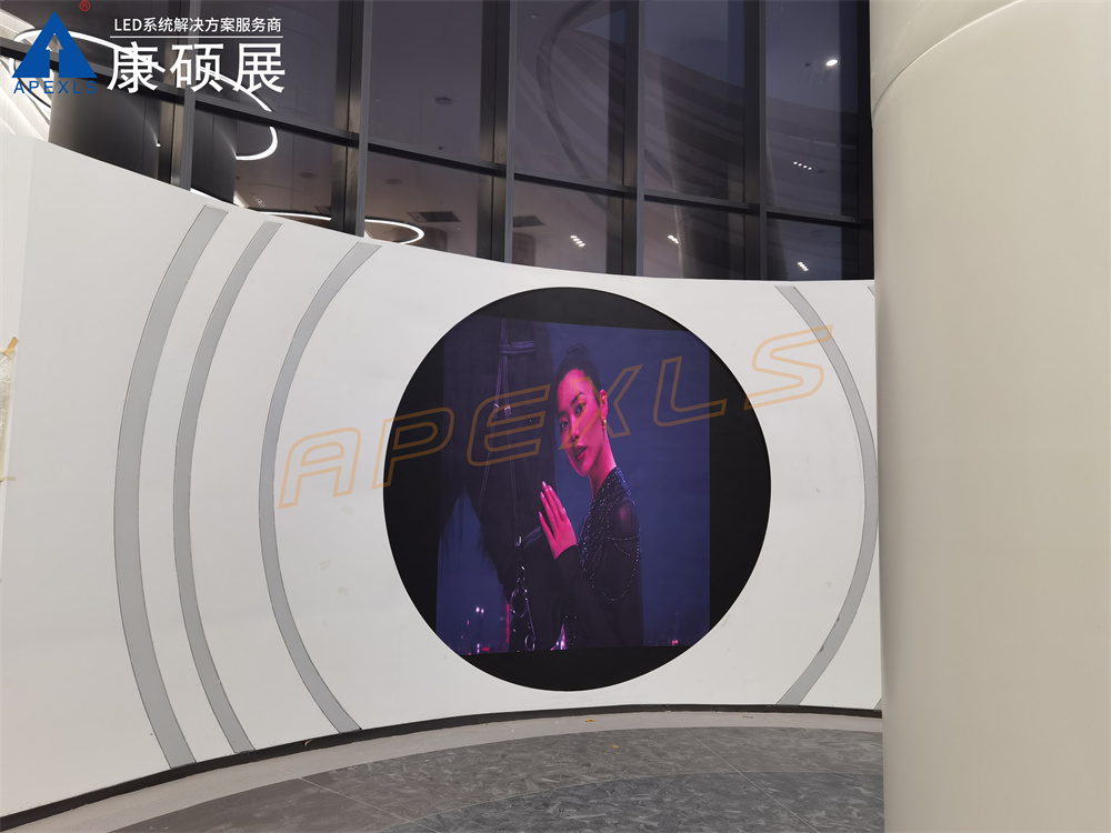 深圳龍華匯川技術(shù)總部大樓創(chuàng)意顯示屏項目