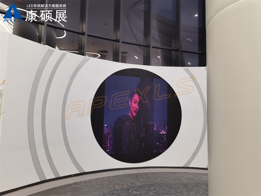 深圳龍華匯川技術(shù)總部大樓創(chuàng)意顯示屏項目