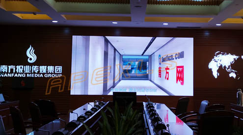 南方報業傳媒集團COB顯示屏